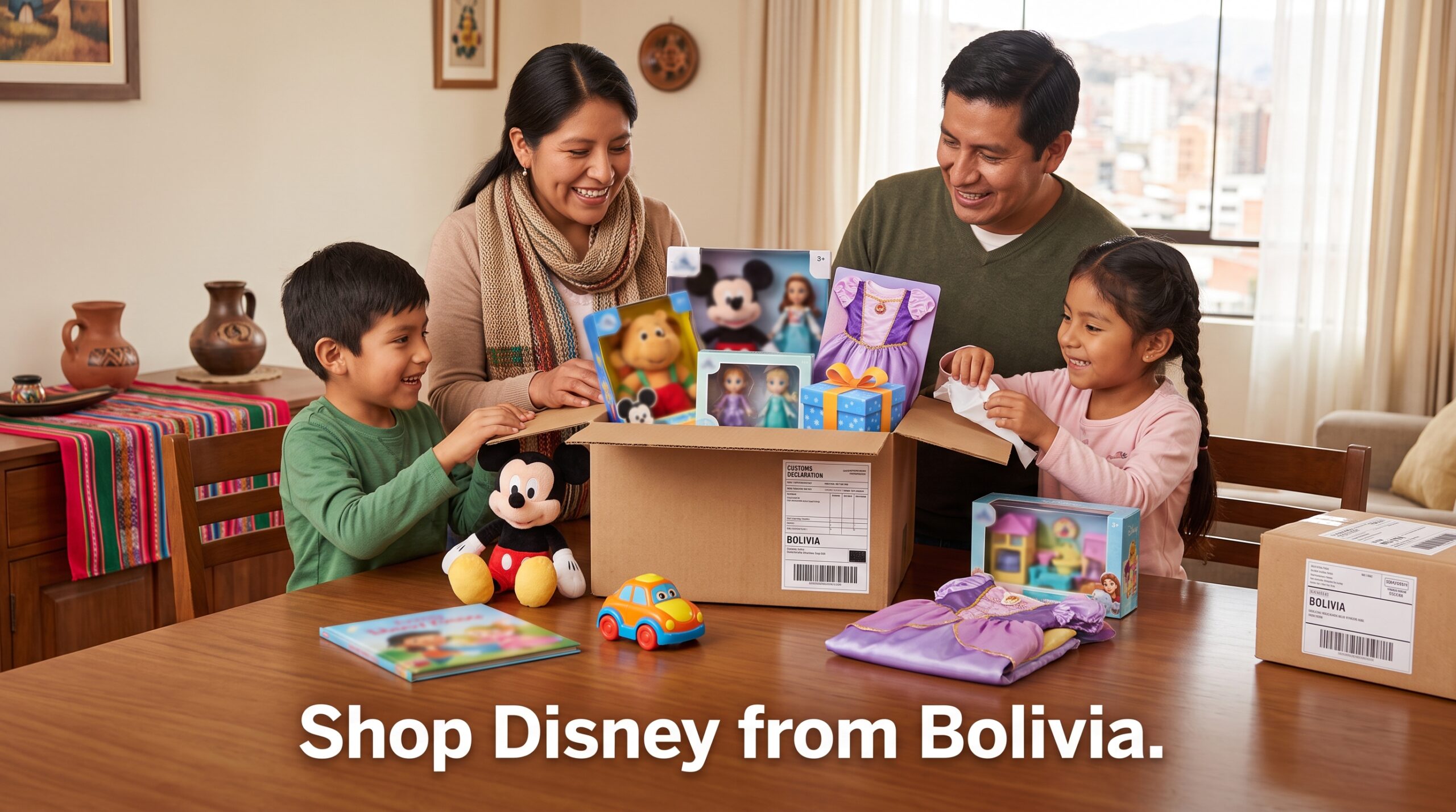 Does Shop Disney Ship to Bolivia: International Shopping & Delivery Guide