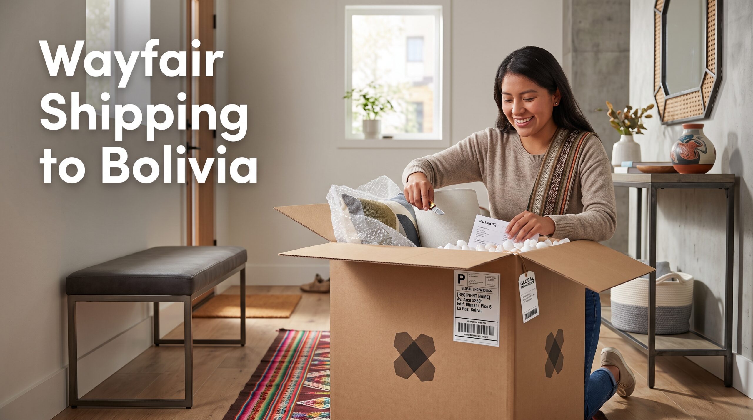 Does Wayfair Ship to Bolivia? International Shopping & Delivery Guide