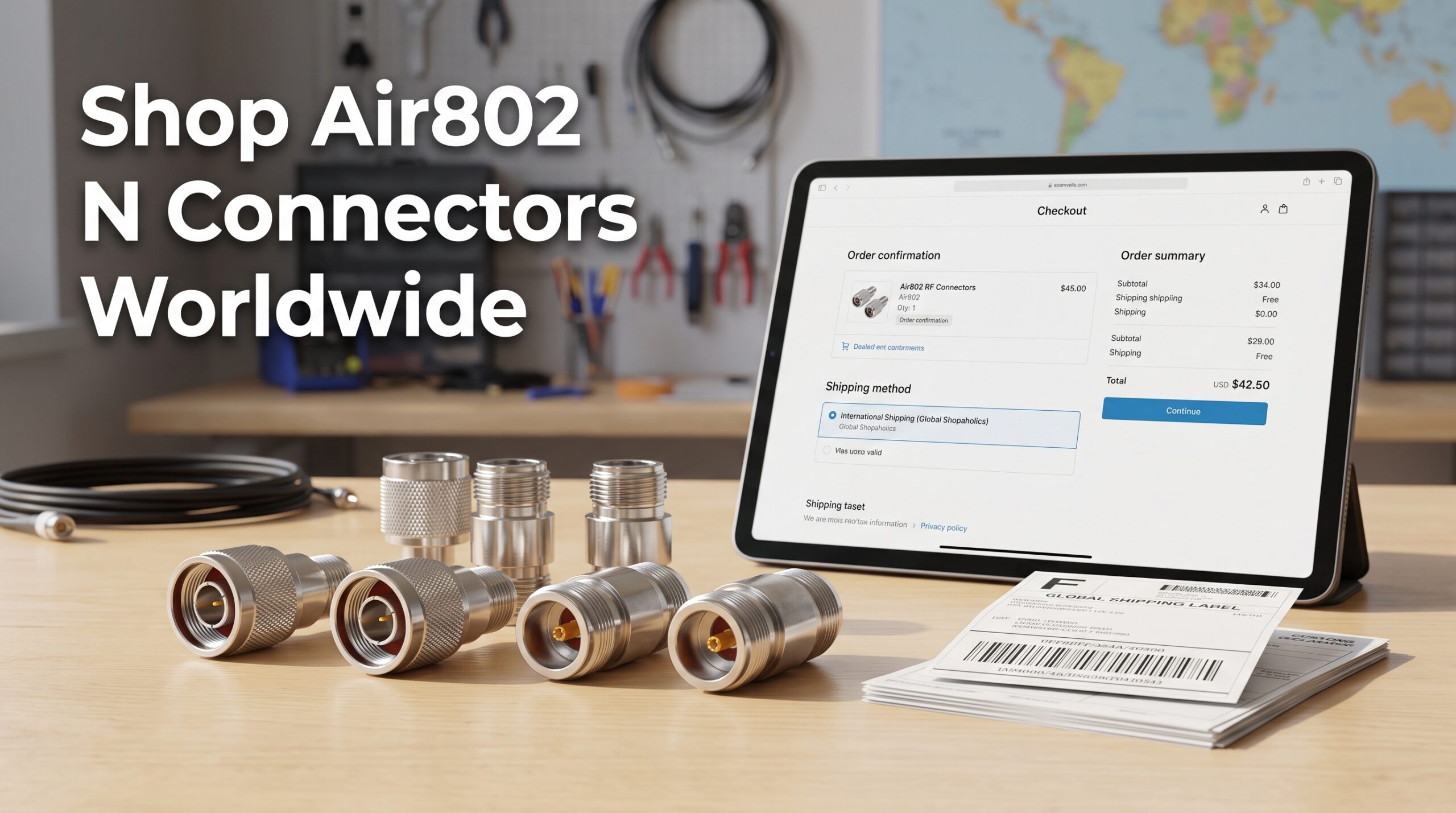 N Type Connector: Your Guide to Buying from Air802 and Shipping Worldwide