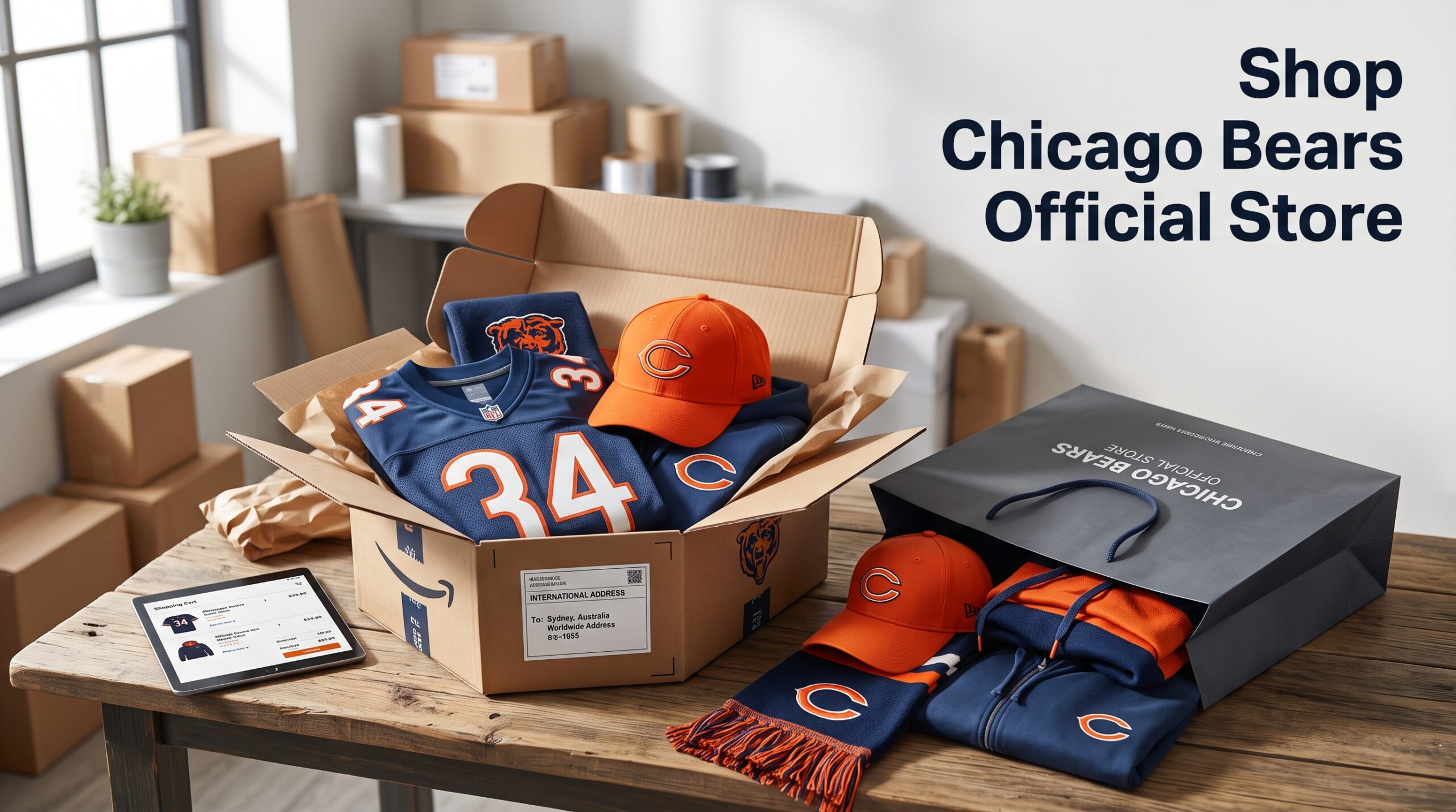 Shop the Chicago Bears Store at the Chicago Bears Official Store: Worldwide Shopping Guide